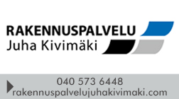 Rakennuspalvelu Juha Kivimäki Ky logo